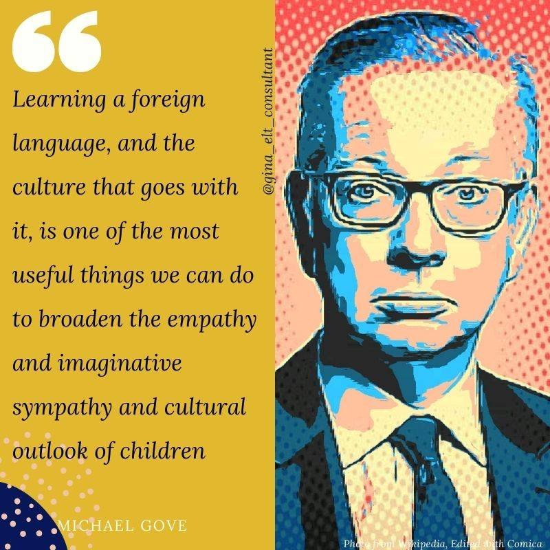  Show on social media that you don't only teach a language but its culture too.