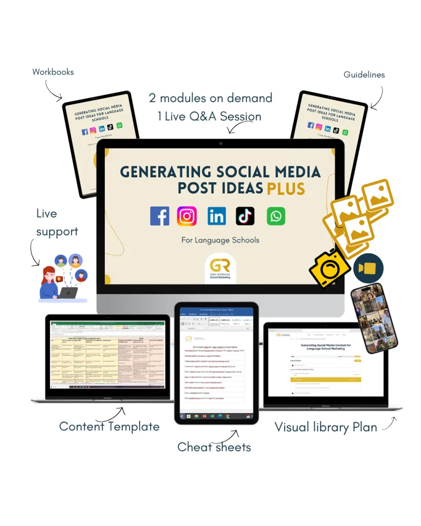 Cover for the course GENERATING PLUS SELF